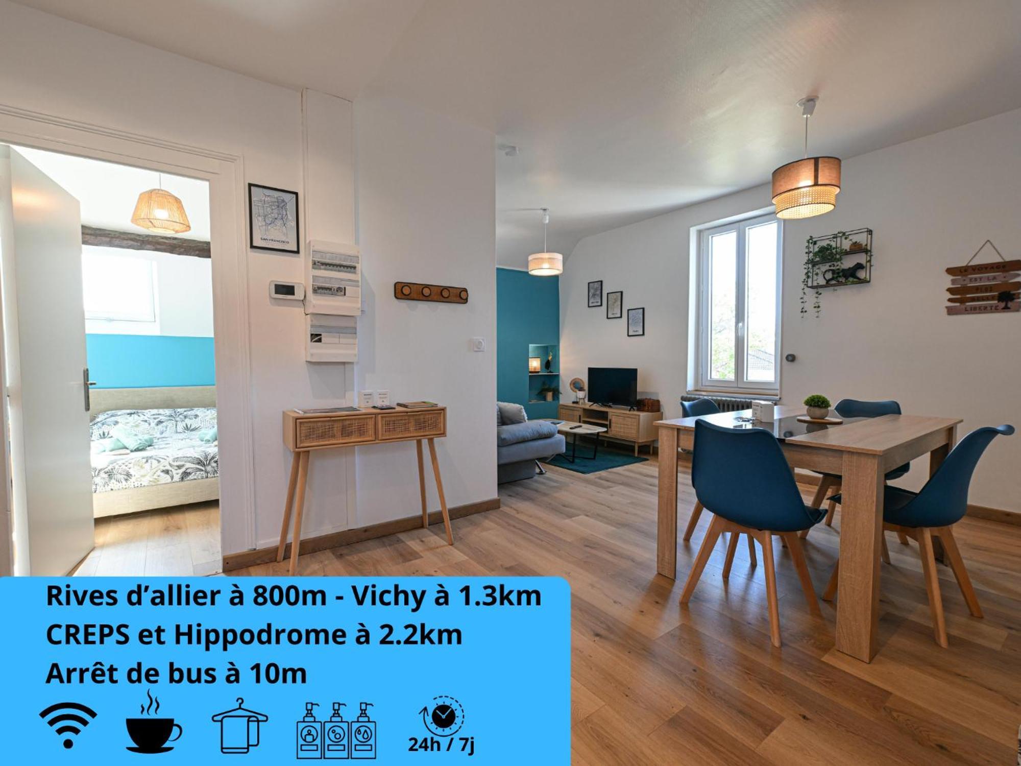 La Belle Rive Du Voyageur Apartment Bellerive-sur-Allier Exterior foto